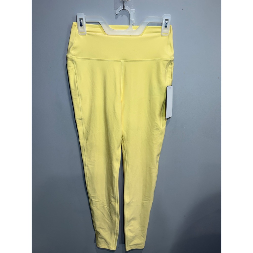 Peloton Cadent HR Pocket Legging 25 Lined Yellow WB00843-740-S Womens Small NWT
